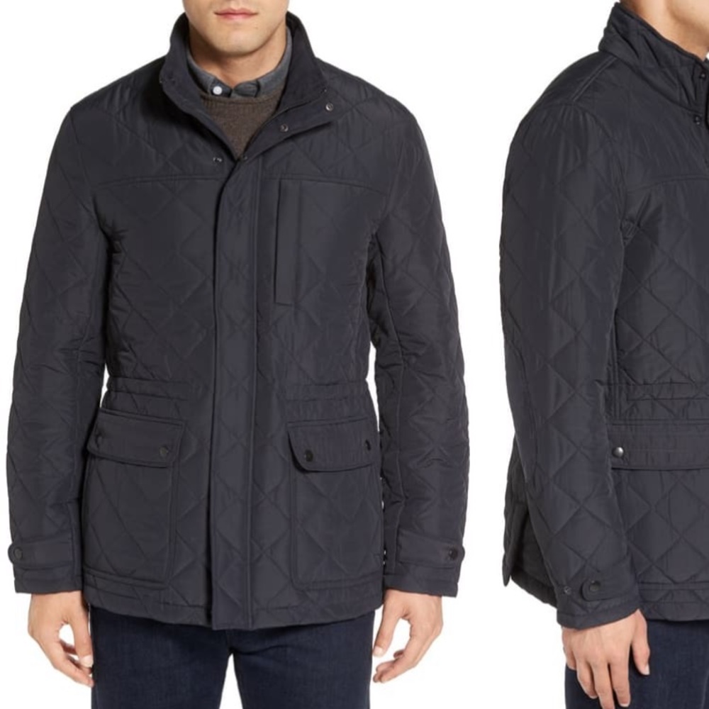 NWOT John W. Nordstrom Quilted Coat